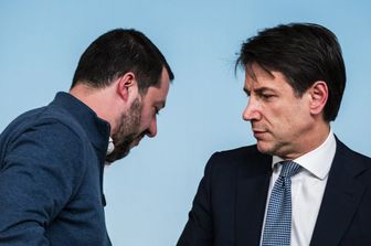 Matteo Salvini e Giuseppe Conte
