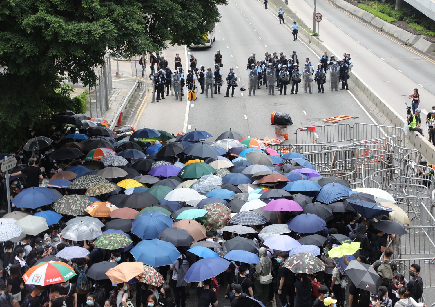 Le proteste a Hong Kong