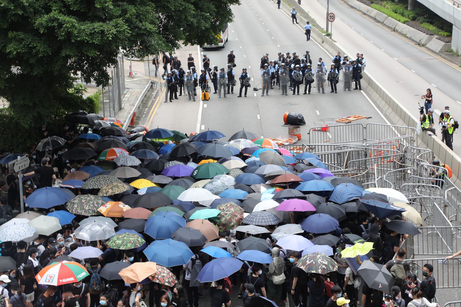 Le proteste a Hong Kong