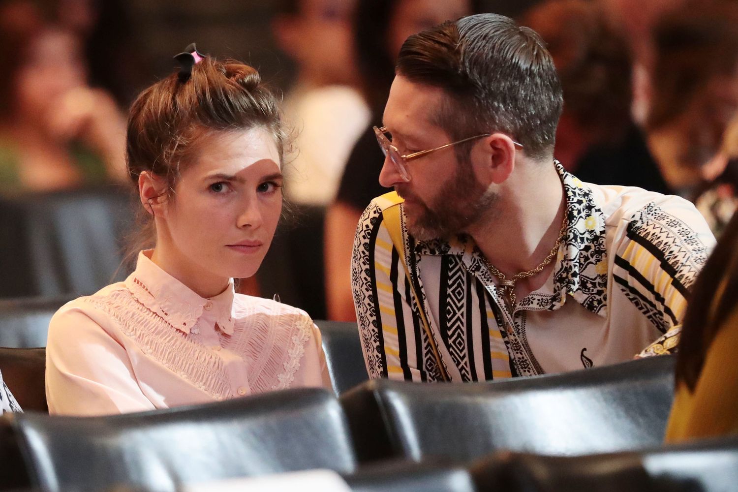 Amanda Knox con il fidanzato Christopher a Modena