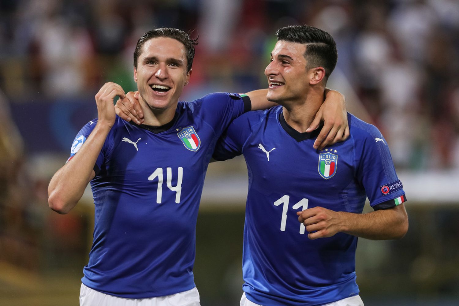 Chiesa e Orsolini, Italia under 21