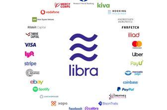 Il logo e i partner di Libra