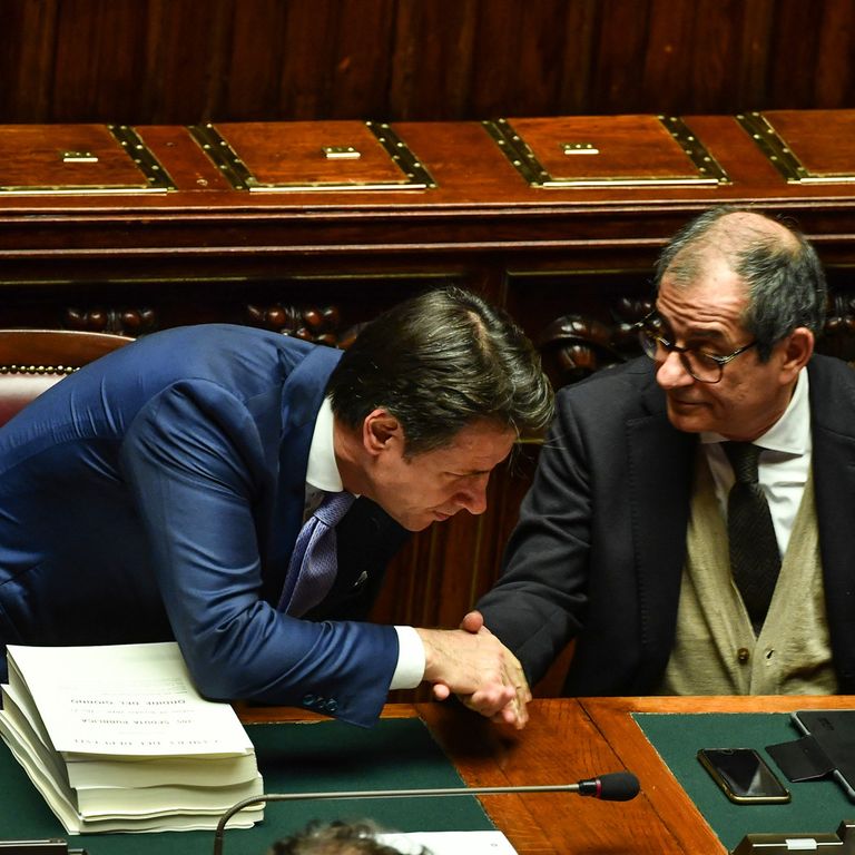 Giuseppe Conte e Giovanni Tria