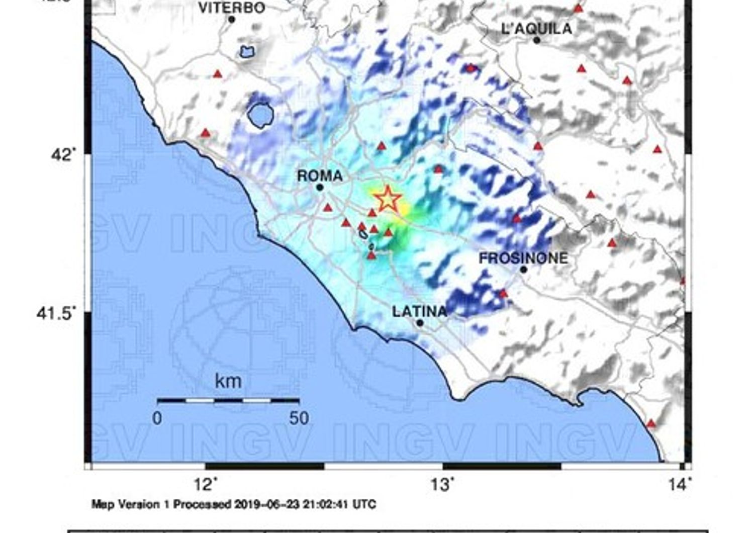 terremoto roma&nbsp;effetti
