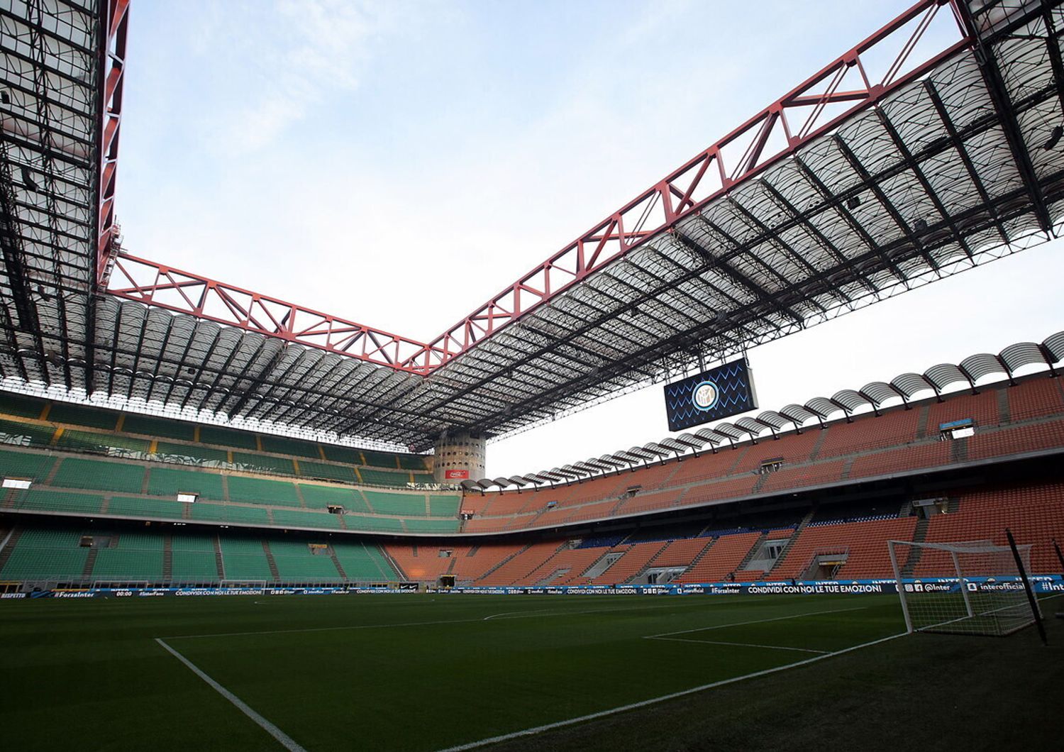 Lo stadio Meazza di San Siro