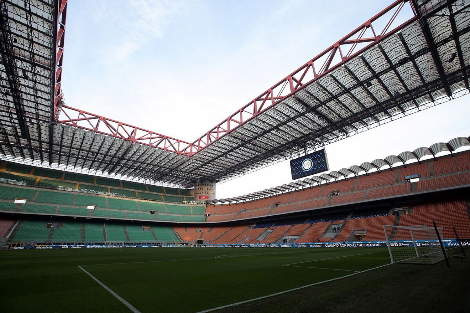 Lo stadio Meazza di San Siro