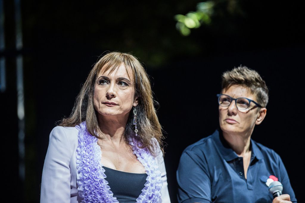 Vladimir Luxuria e Imma Battaglia