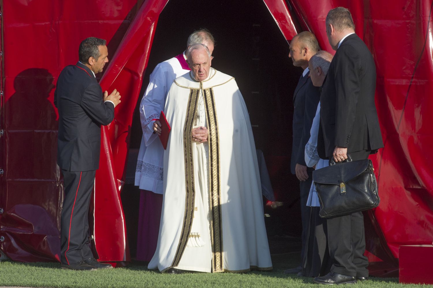 Papa Francesco a Casal Bertone