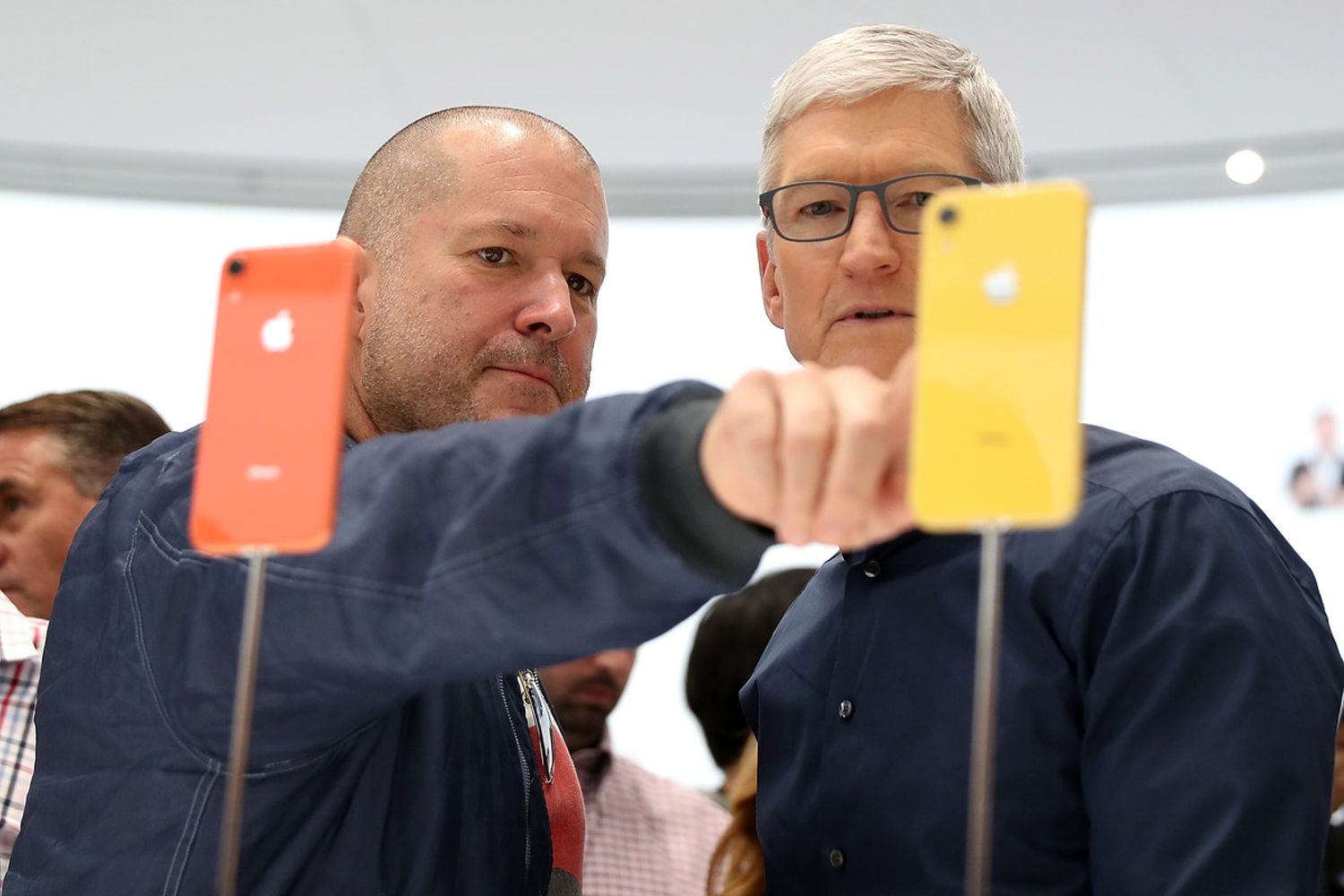 Jony Ive e Tim Cook