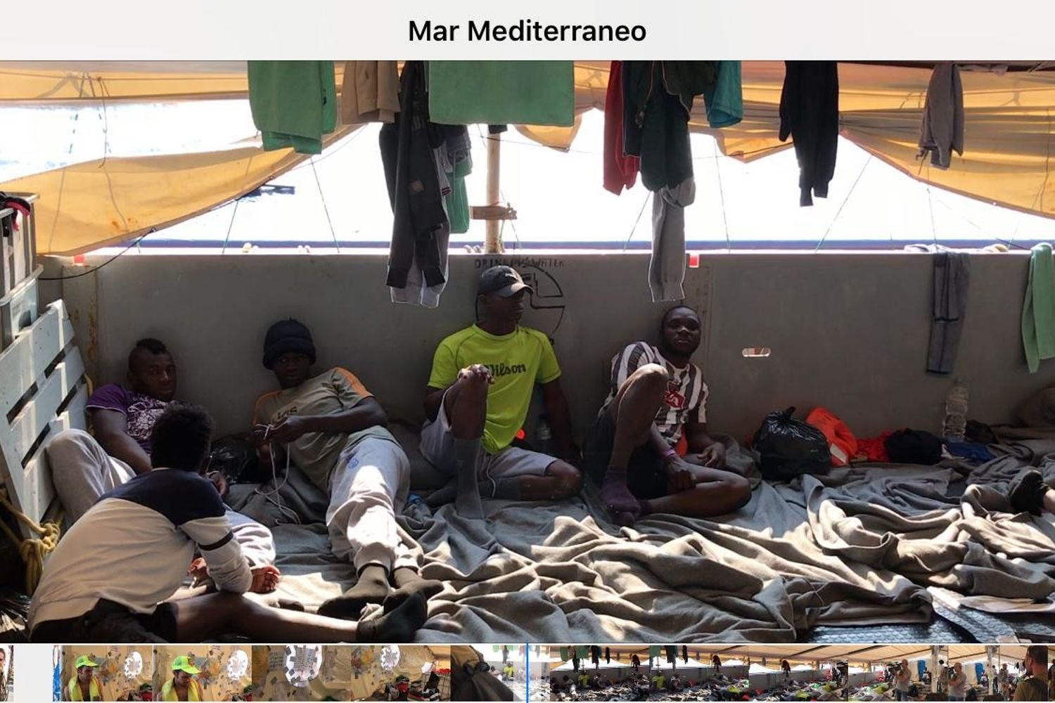 A bordo della Sea Watch 3