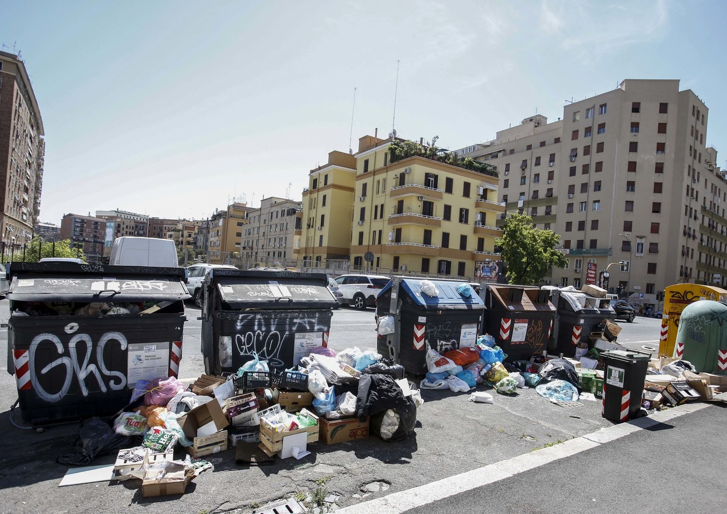 rischio epidemie rifiuti roma