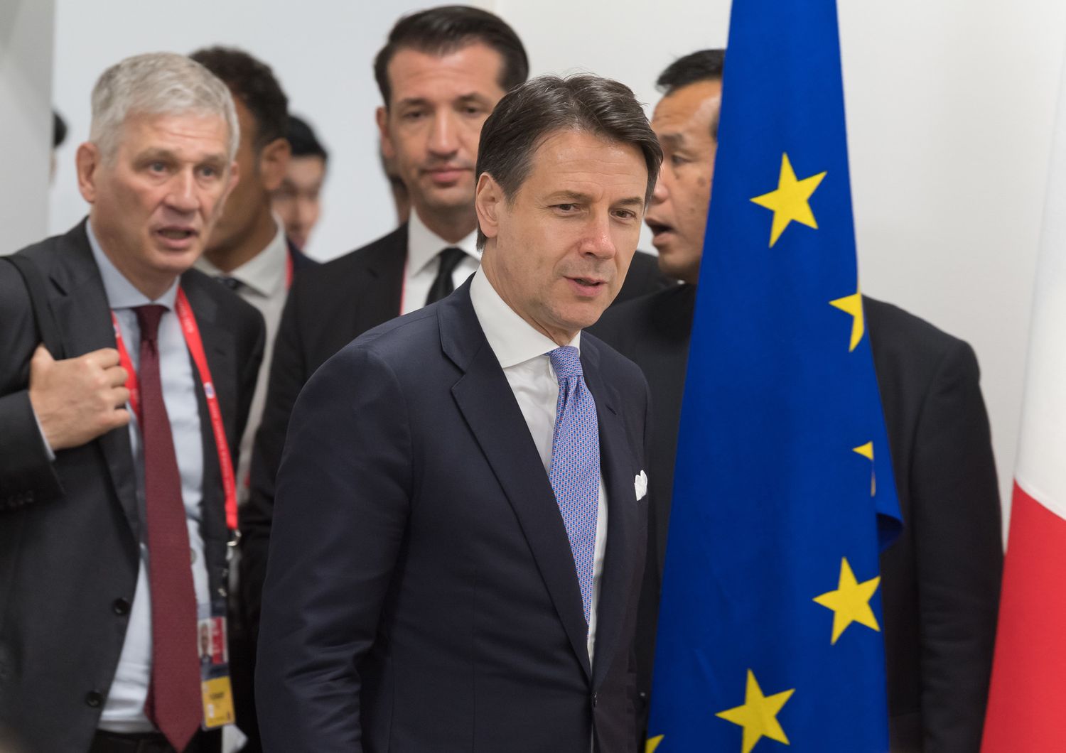 Giuseppe Conte a Osaka