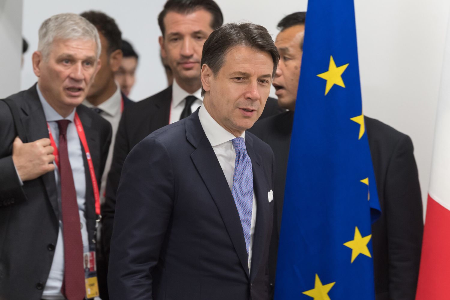 Giuseppe Conte a Osaka
