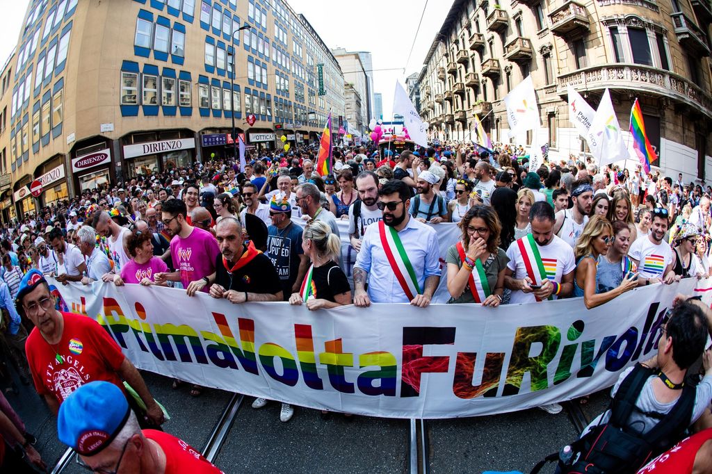 &nbsp;Gay pride a Milano