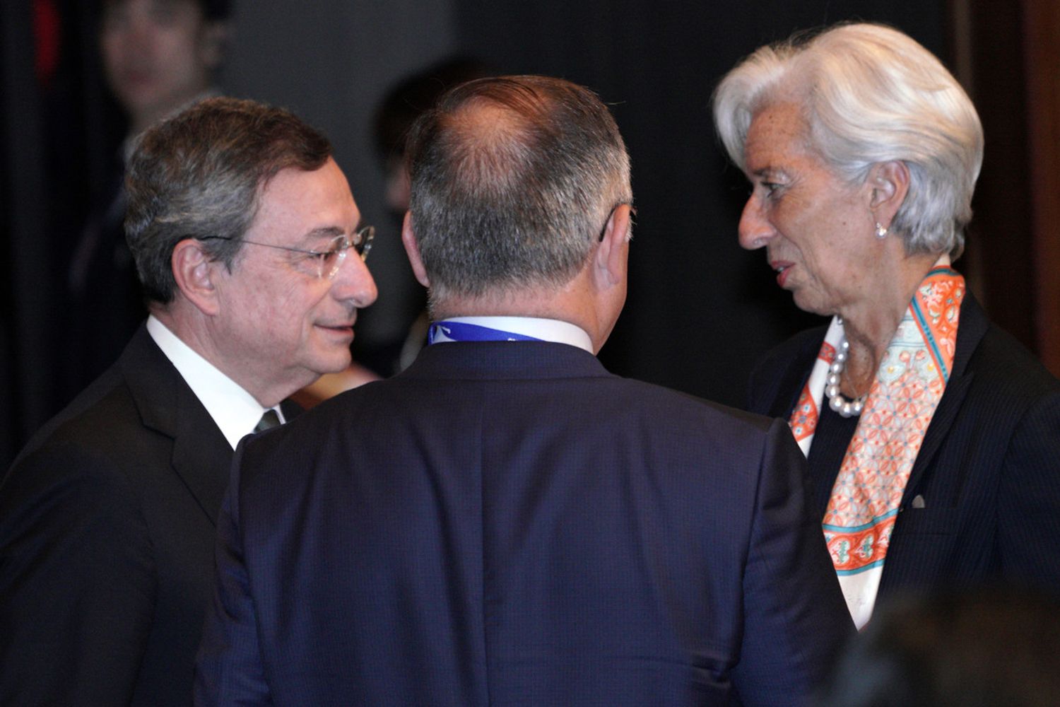 Mario Draghi e Christine Lagarde