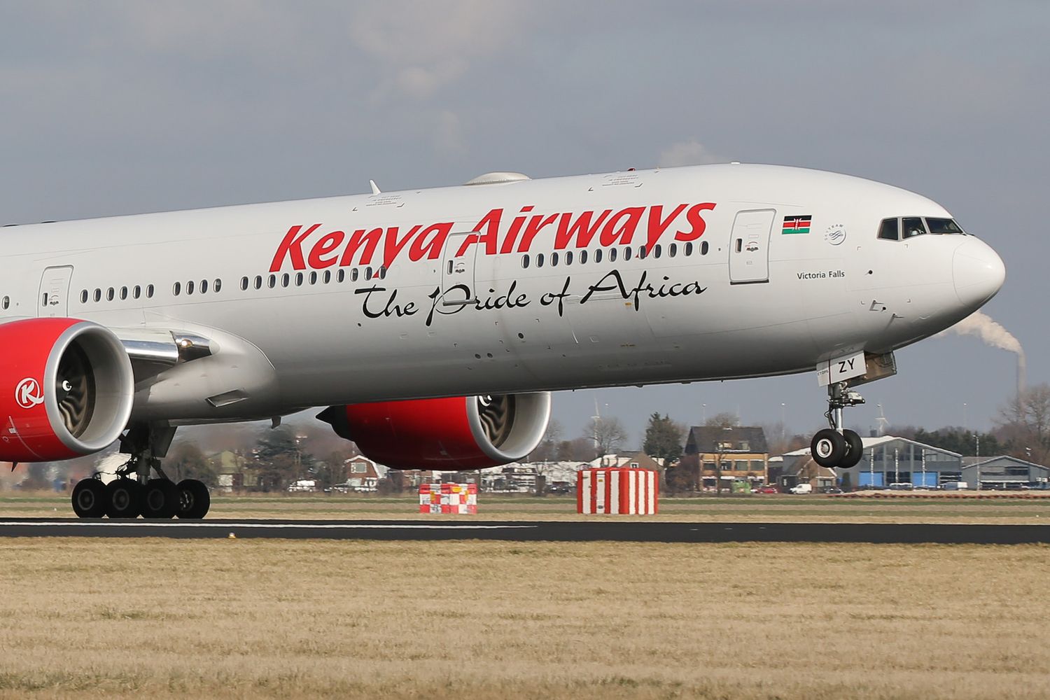 Un aereo della Kenyan Airways