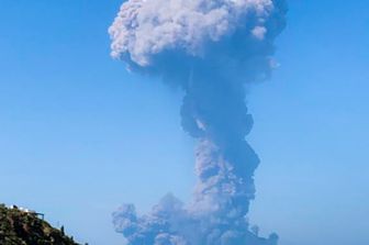 L'eruzione a Stromboli