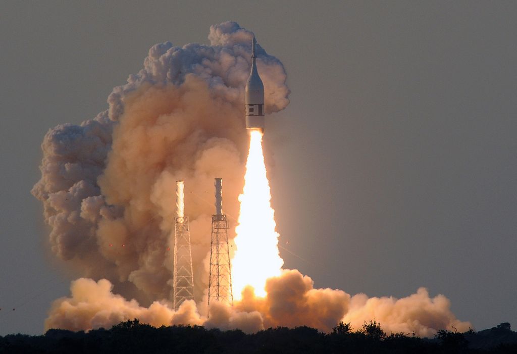 Lancio della capsula Orione