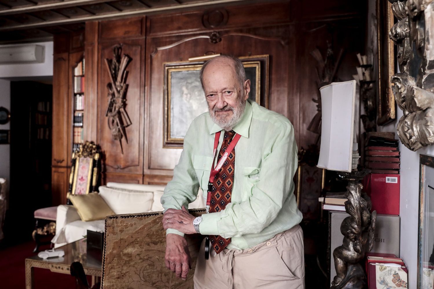 Ugo Gregoretti in una foto recente