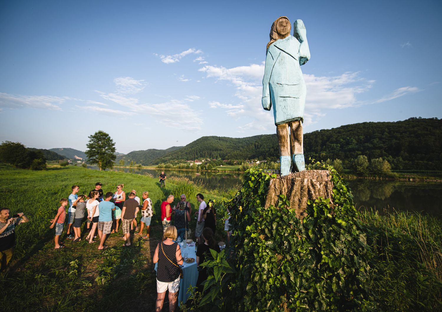 &nbsp;Statua Melania Trump in Slovenia