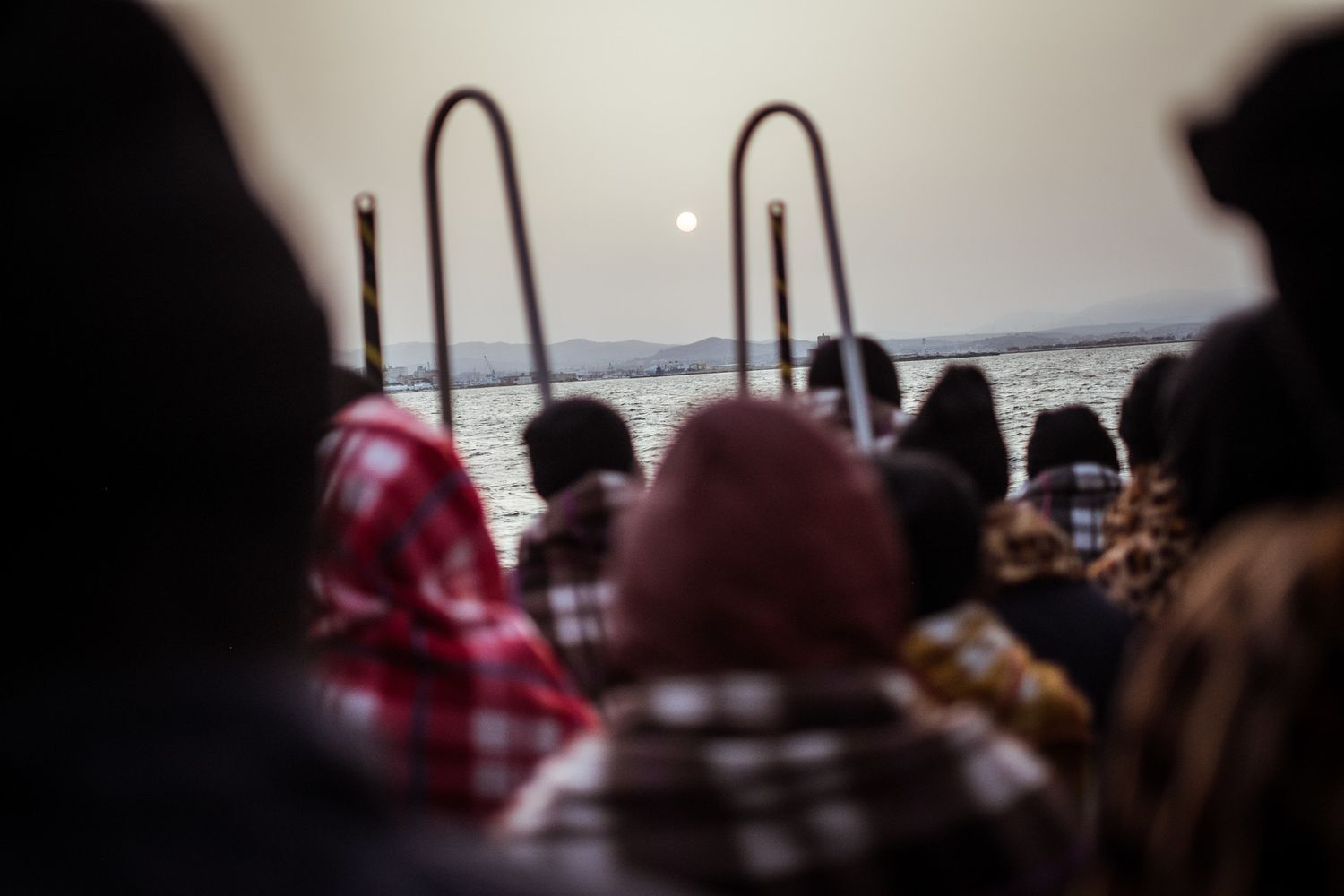 Migranti a bordo di una nave ong, immagine d'archivio