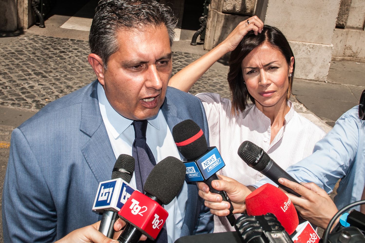 Giovanni Toti e Mara Carfagna