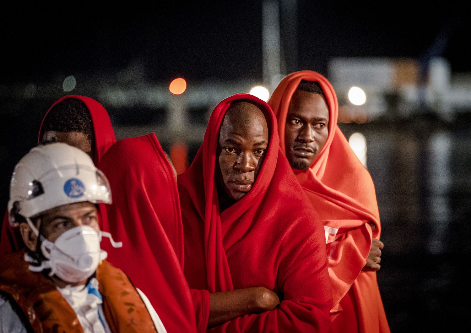 &nbsp;Migranti recuperati nel Mediterraneo, immagine d'archivio