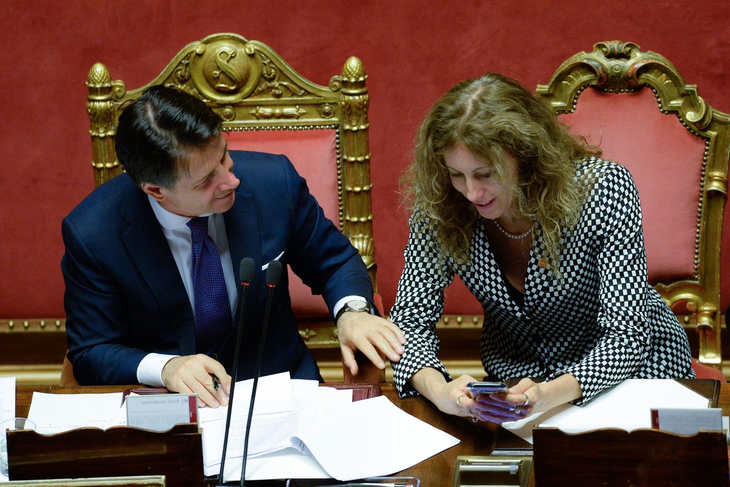 Erika Stefani, Giuseppe Conte