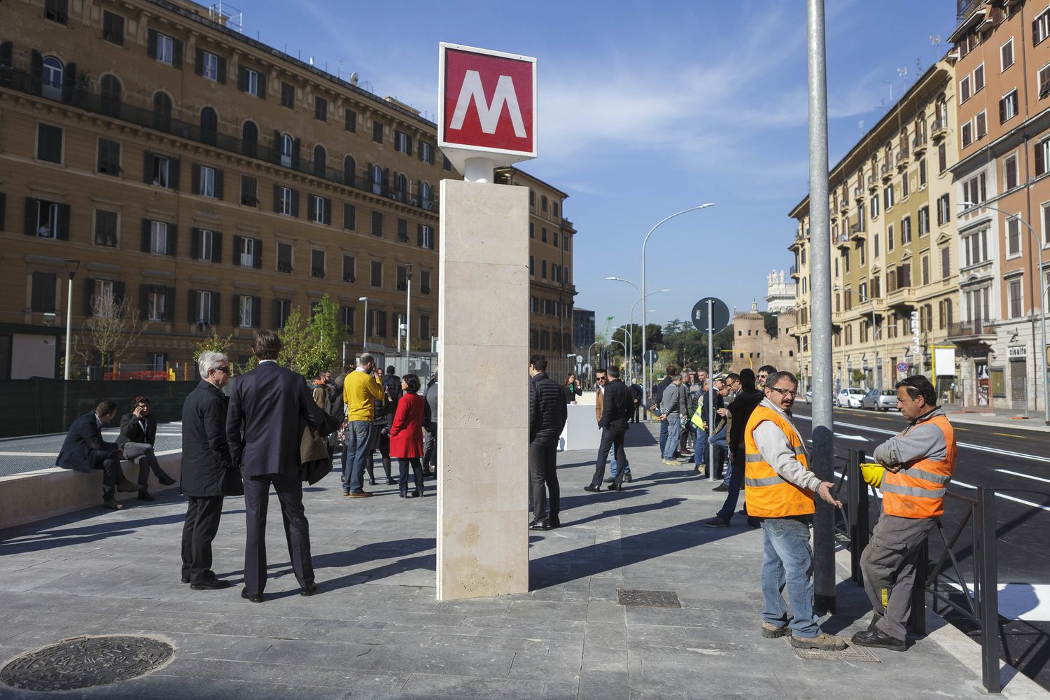 Metro San Giovanni, Roma. Immagine d'archivio&nbsp;