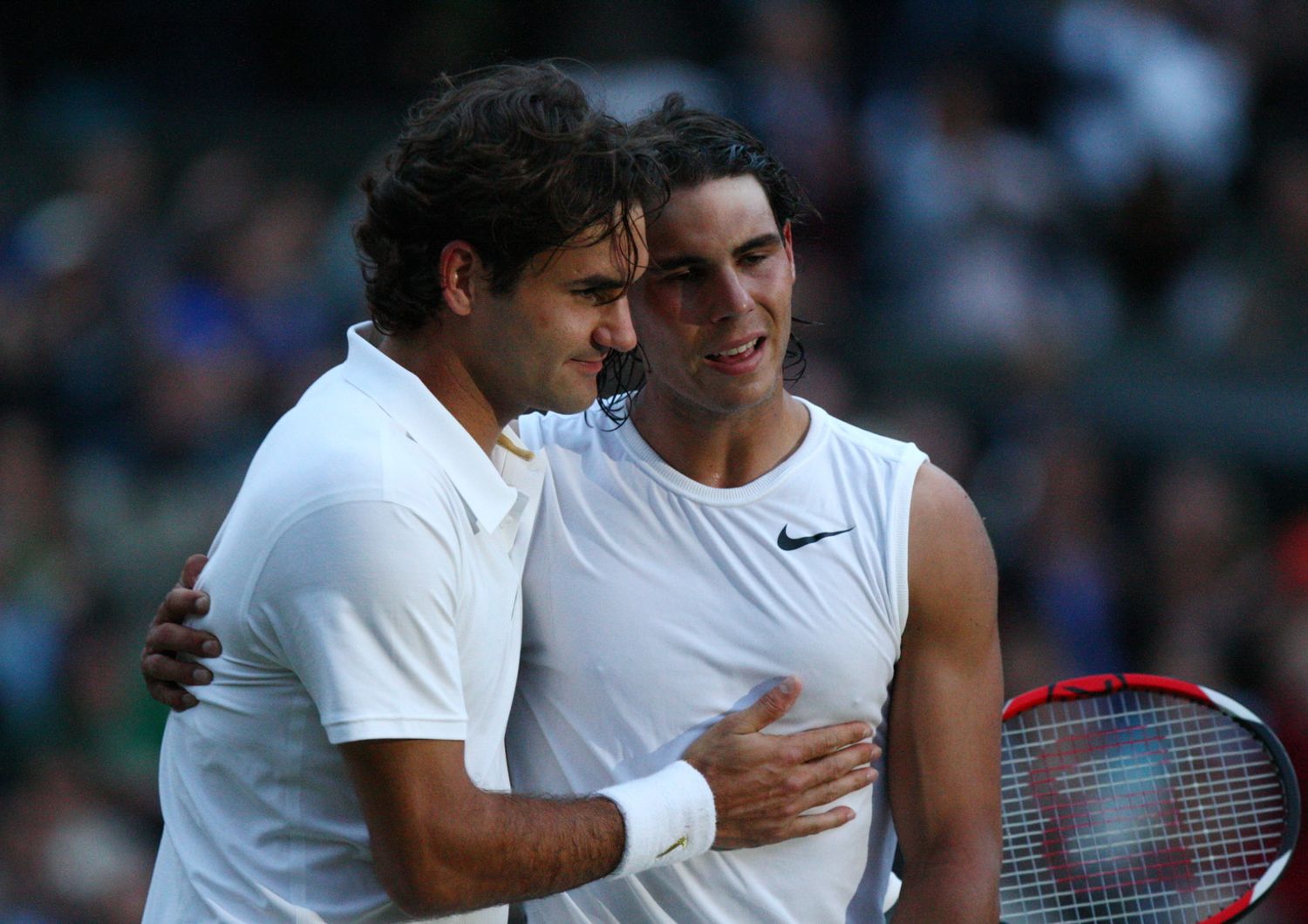 Federer e Nadal a Wimbledon nel 2008