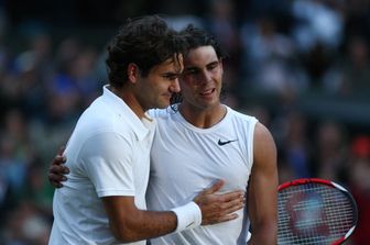 Federer e Nadal a Wimbledon nel 2008
