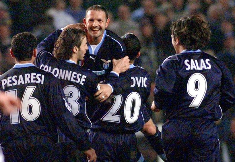 Sinisa Mihajlovic nella Lazio