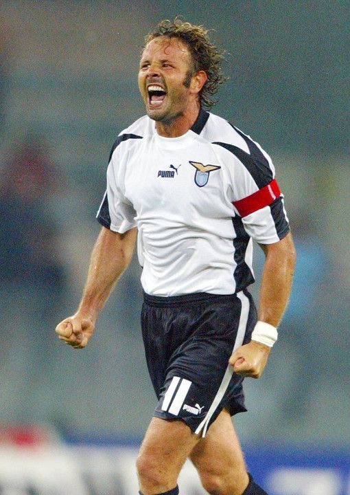 Sinisa Mihajlovic ai tempi della Lazio