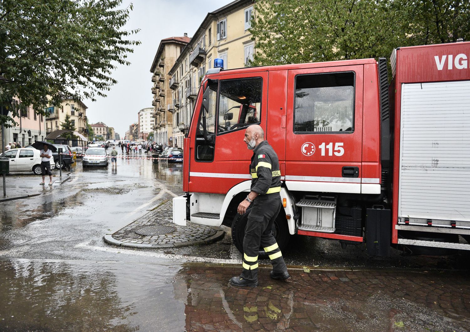 Vigili del fuoco, maltempo