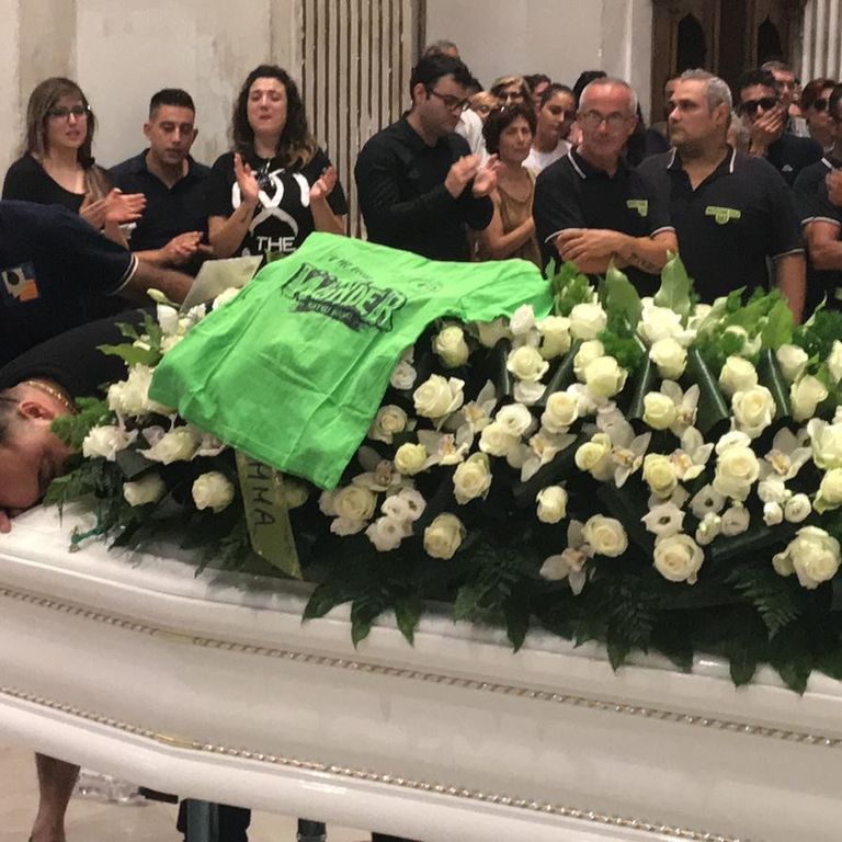 Il funerale del piccolo Alessio, a Vittoria