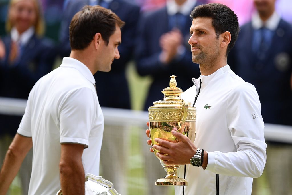 Djokovic, Federer (Wimbledon 2019)