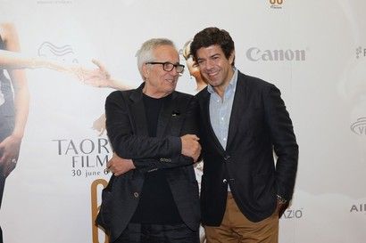 Marco Bellocchio e Pierfrancesco Favino