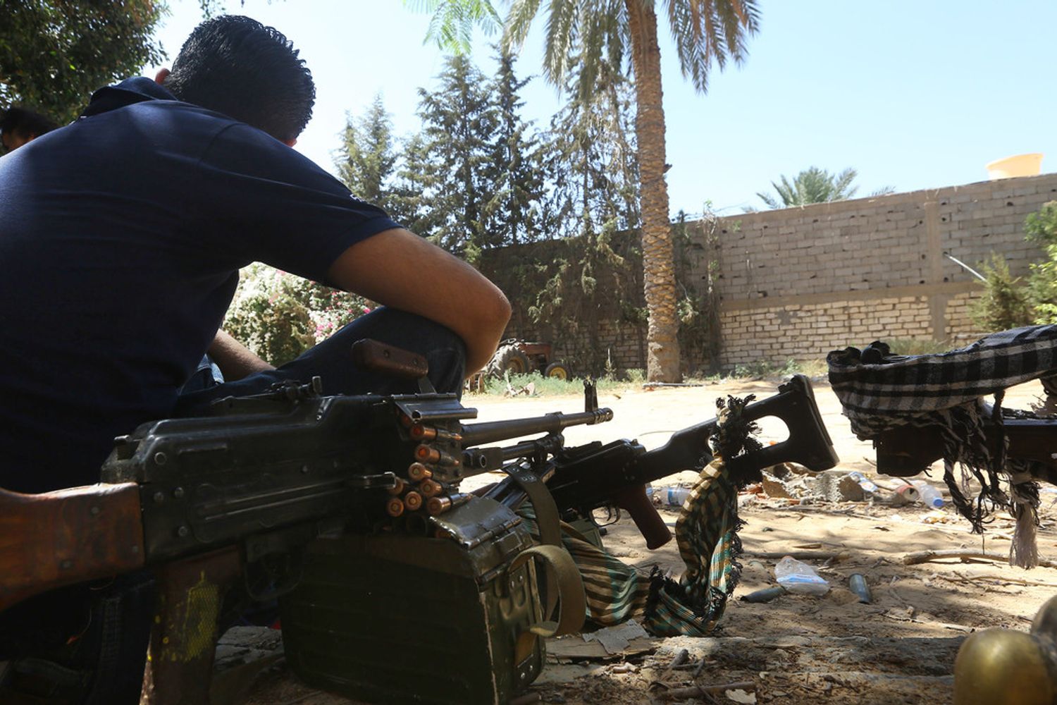 Libia, milizie di al Serraj al confine sud di Tripoli&nbsp;