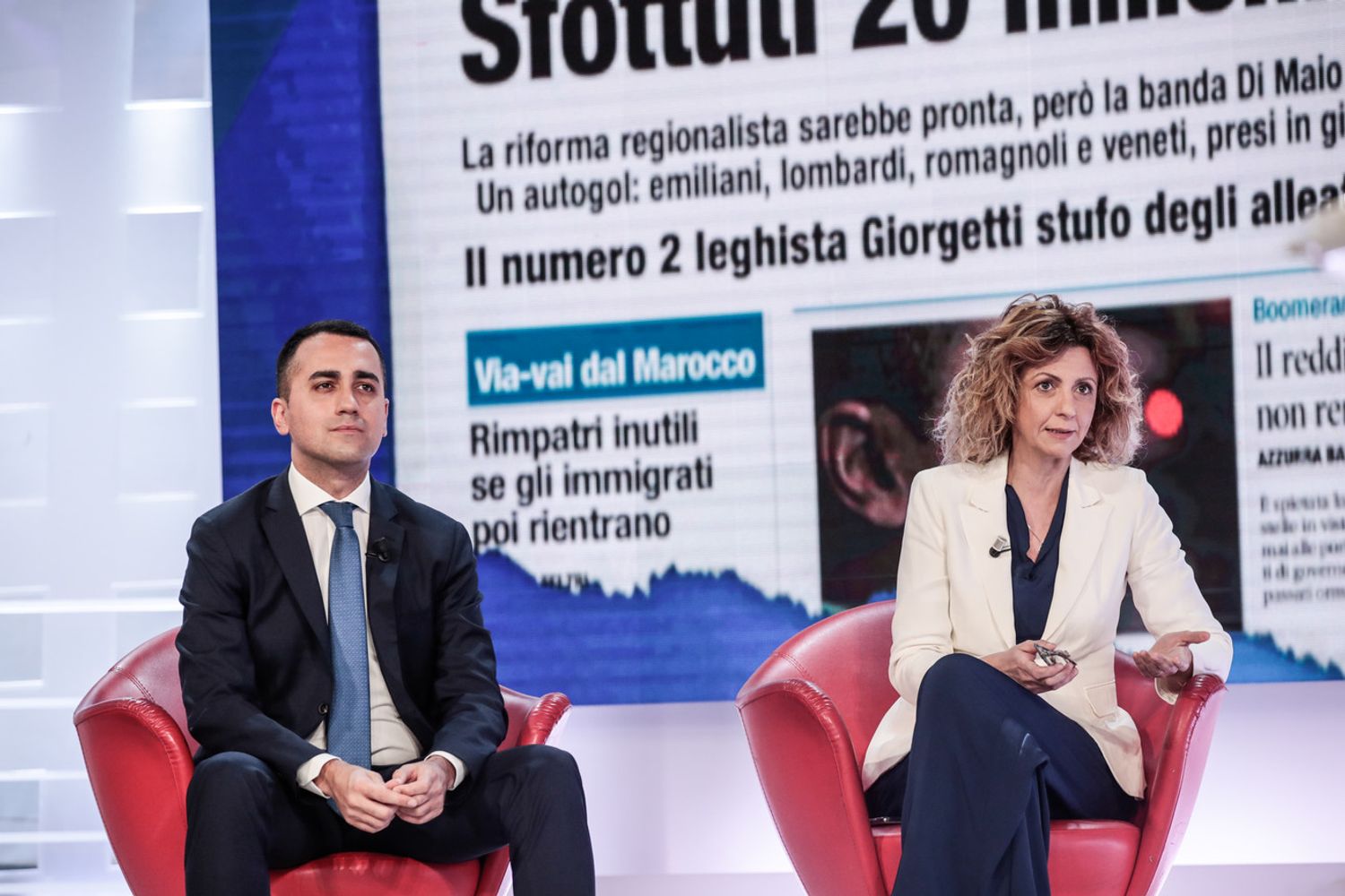 Luigi Di Maio e Barbara Lezzi
