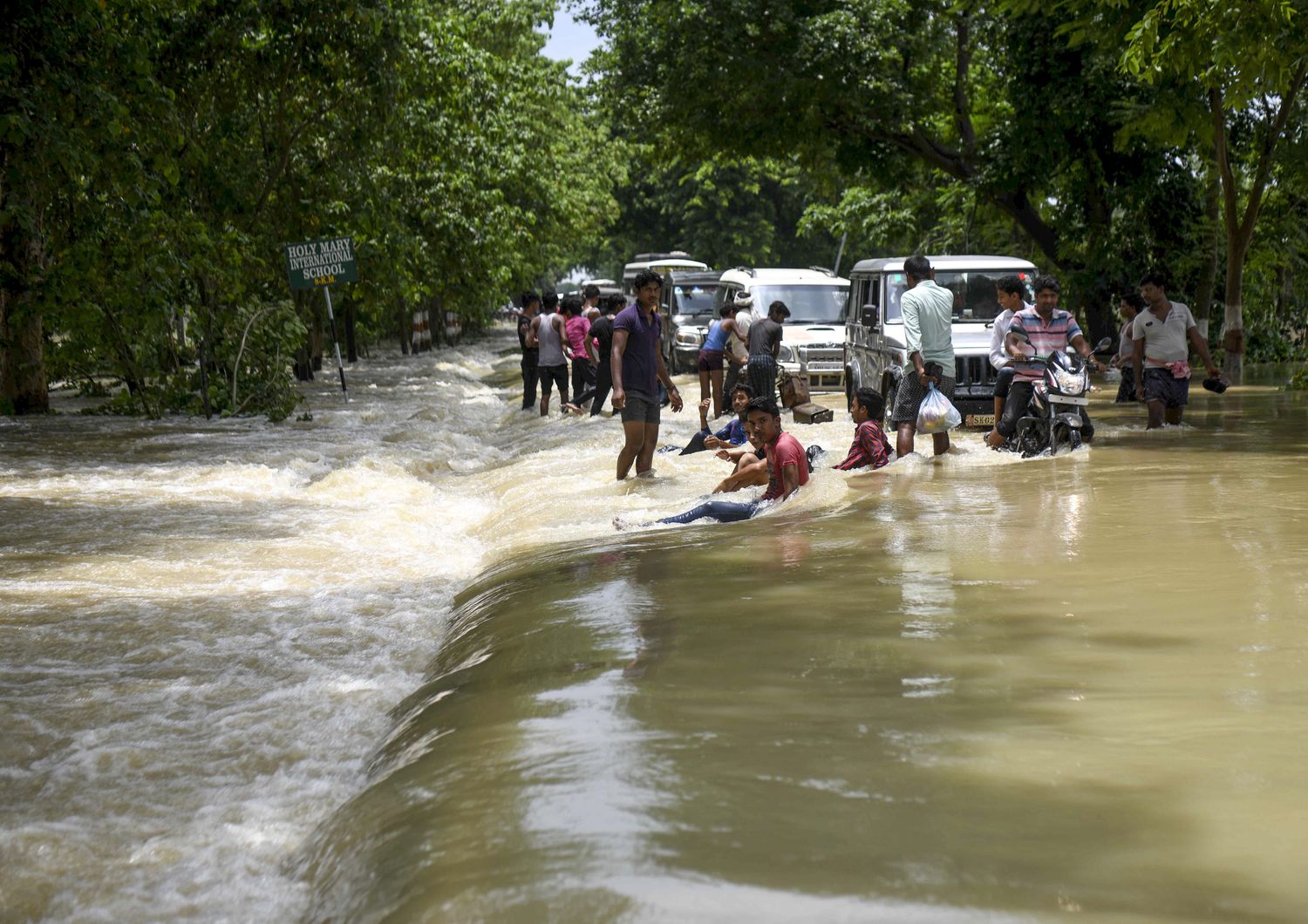 Alluvioni in Inda