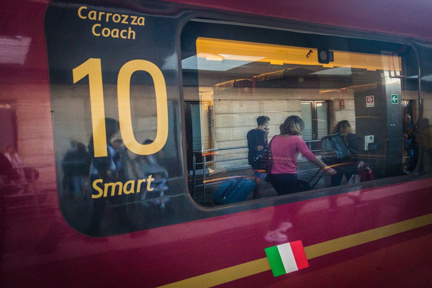 Treni, stazione Termini, Roma