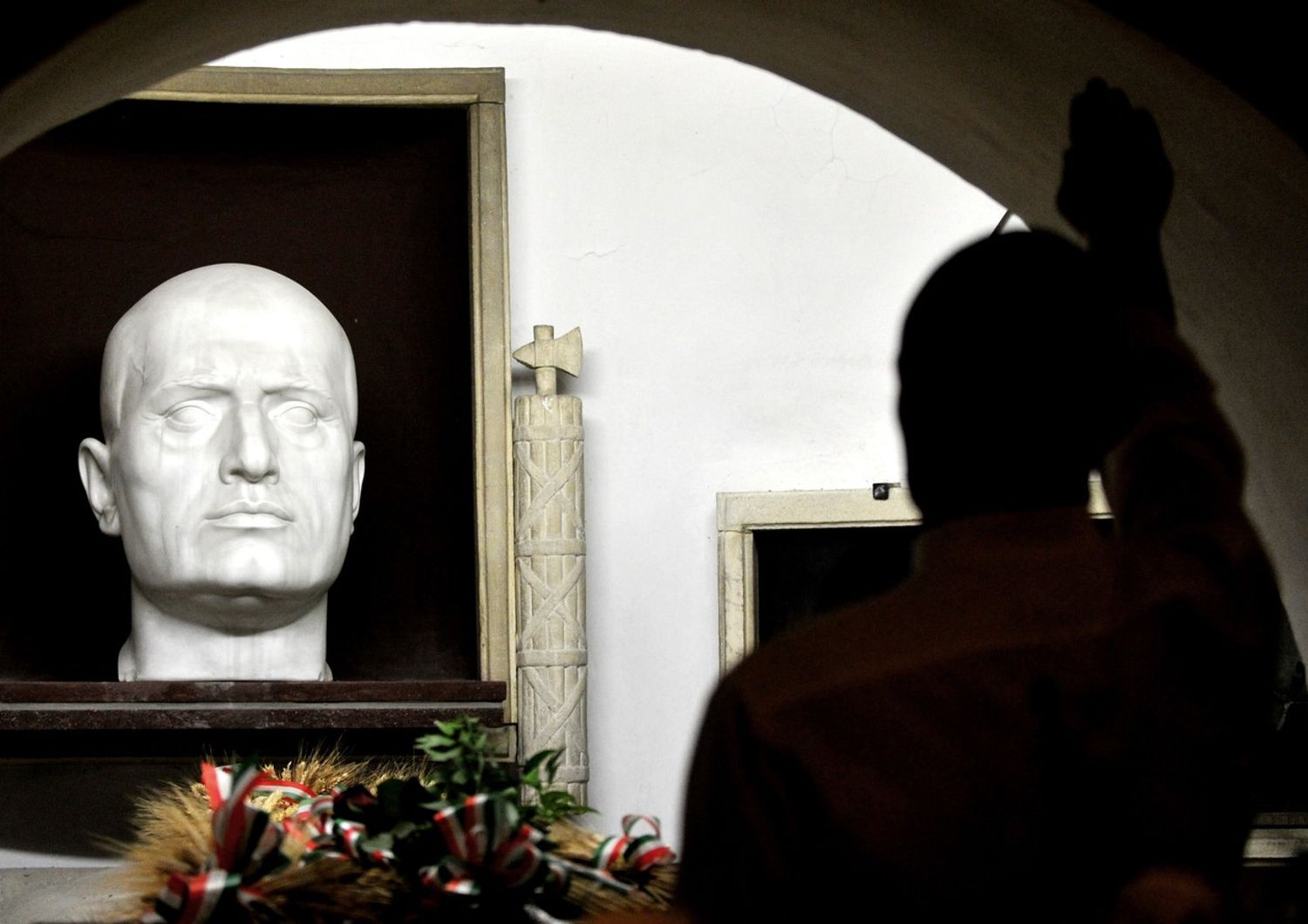 La cripta di Mussolini a Predappio