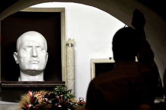 La cripta di Mussolini a Predappio