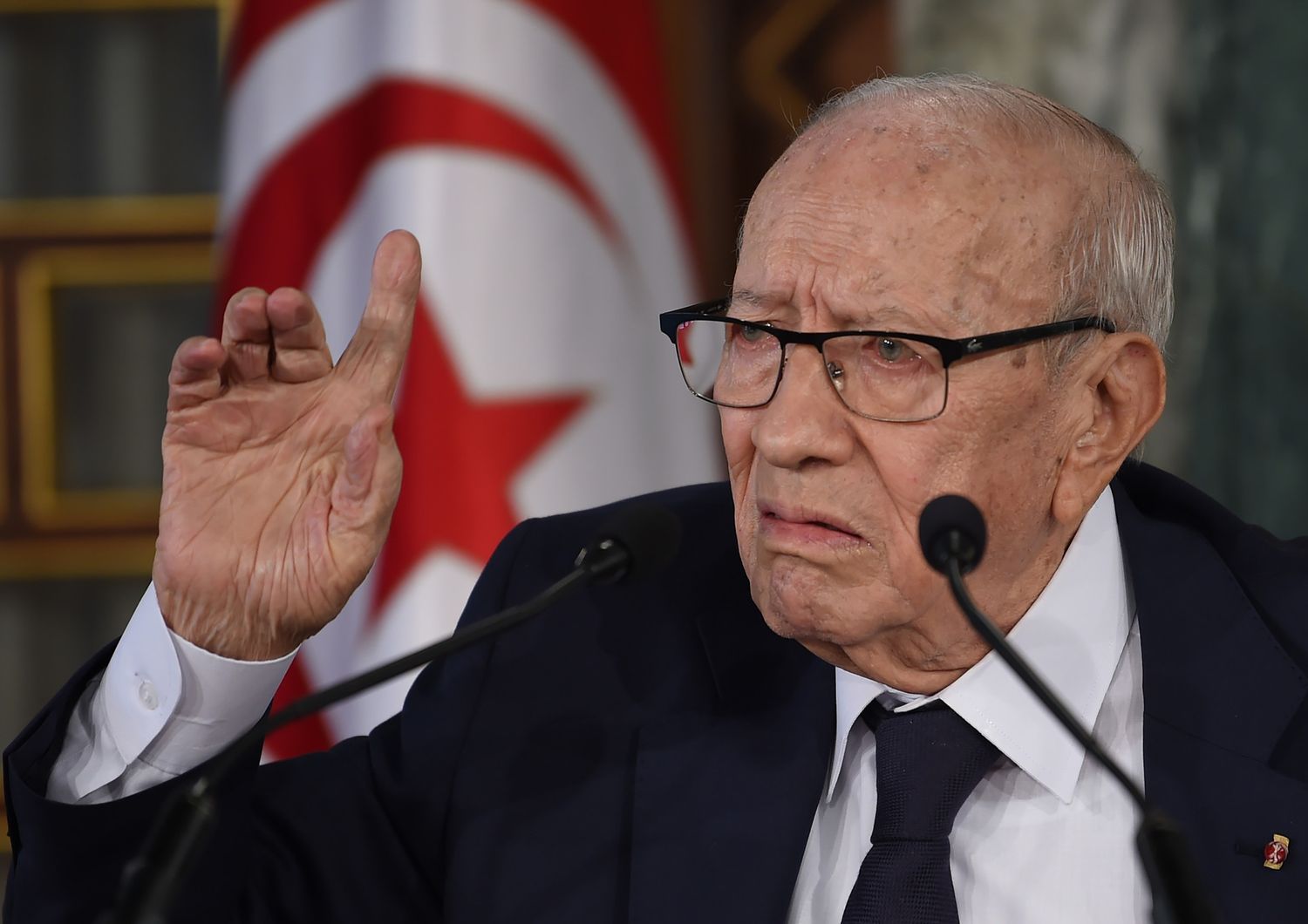 Presidente&nbsp;Beji Caid Essebsi&nbsp;
