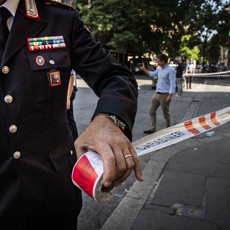 Il luogo in cui &egrave; stato ucciso il carabiniere Mario Rega Cerciello &nbsp;