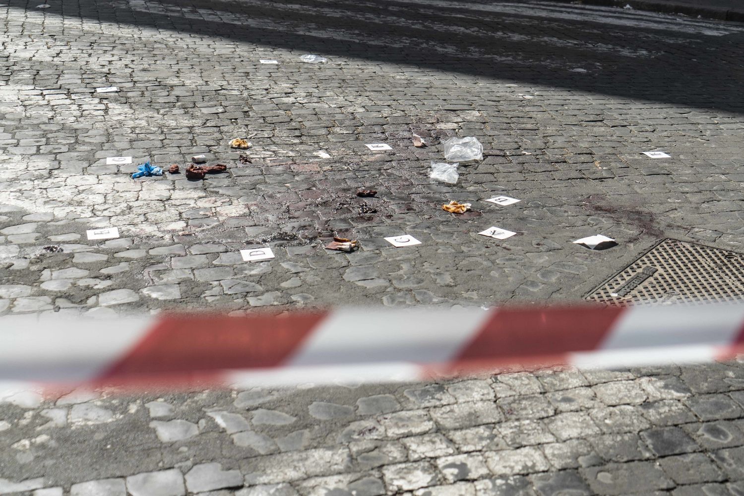 Il luogo in cui &egrave; stato ucciso il carabiniere Mario Rega Cerciello &nbsp;