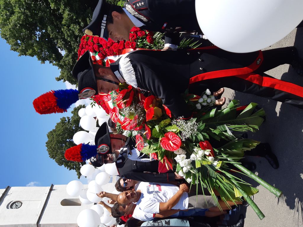 Il funerale di Mario Cerciello Rega