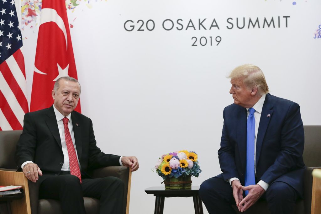 Erdogan e Trump