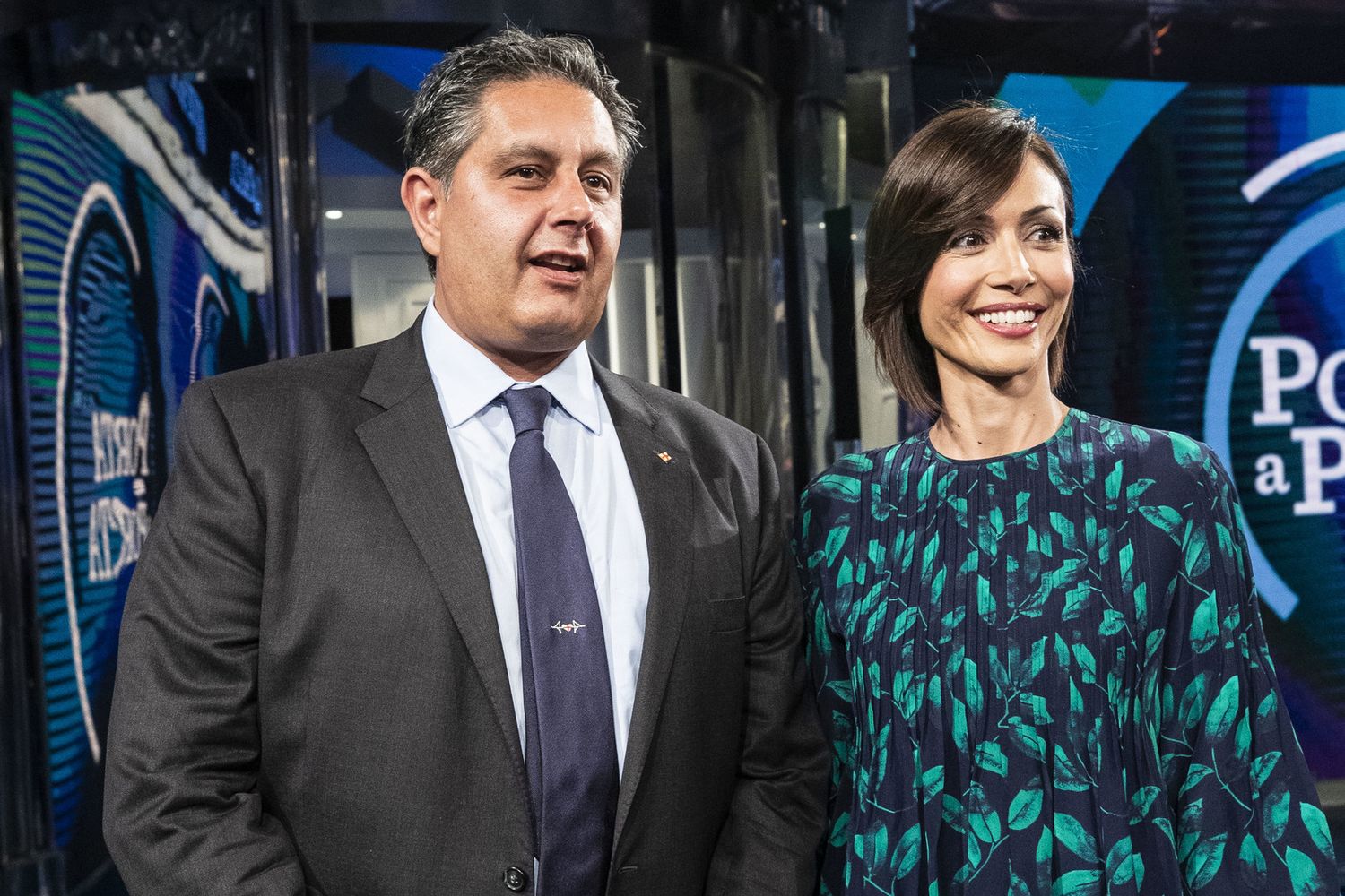 Giovanni Toti e Mara Carfagna