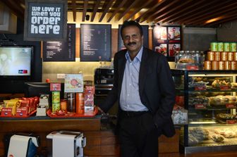 &nbsp;V.G. Siddhartha, proprietario della catena Caf&eacute; Coffee Day